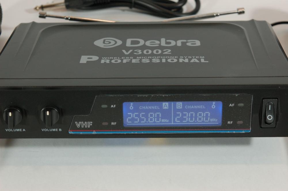 двоен дистанционен VHF микрофон Debra 3002
