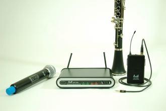 Двоен дистанционен микрофон UHF113CV AntX
