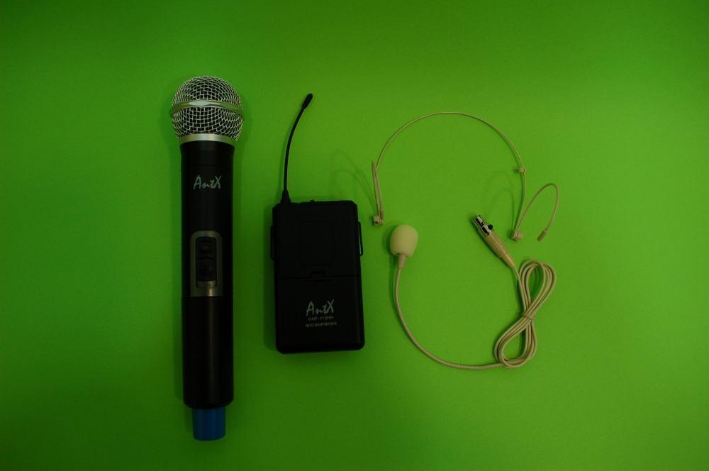 Двоен дистанционен микрофон UHF113ТH AntX
